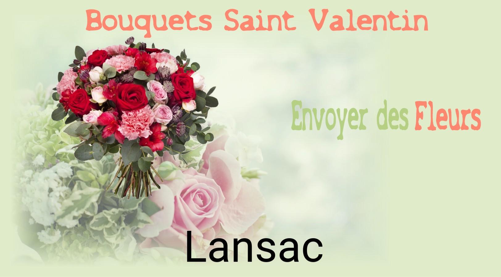 Roses de Saint-Valentin livrées à Lansac